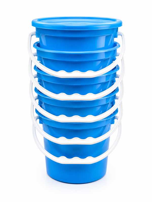 5PK Party Bucket 1L (Delicate Blue)