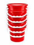 5PK Party Bucket 1L (Red)