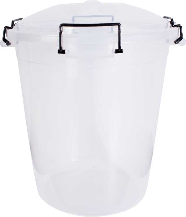 50L Quad Lock Bin (Clear)