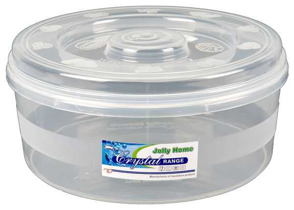 Biscuit Barrel 1Kg (Clear)