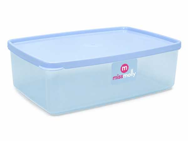 Gourmet 1.5L Rectangular Saver (Trans DBlue)