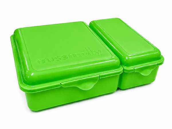 Twin Lunch Box 1.4L (Trop Green)