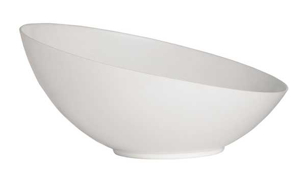 Half Moon Bowl 30cm (White)