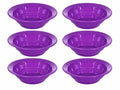 Fancy Pudding Bowl 6's (Purple)