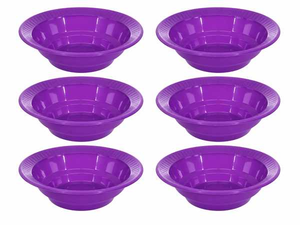 Fancy Pudding Bowl 6's (Purple)
