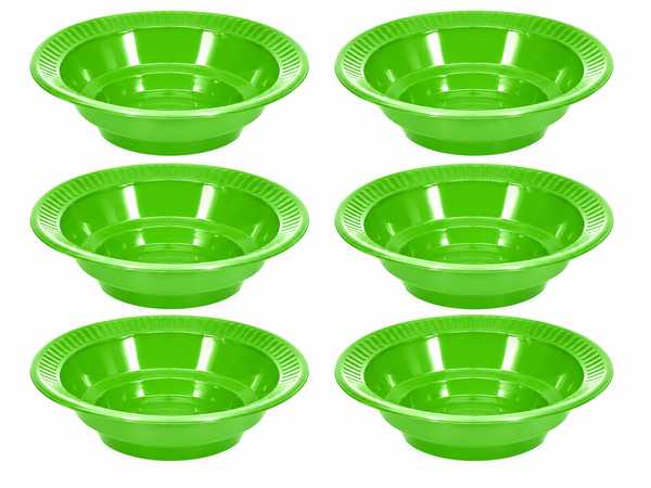 Fancy Pudding Bowl 6's (Tropical Green)