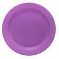 Fancy Dinner Plate 10's (Purple)