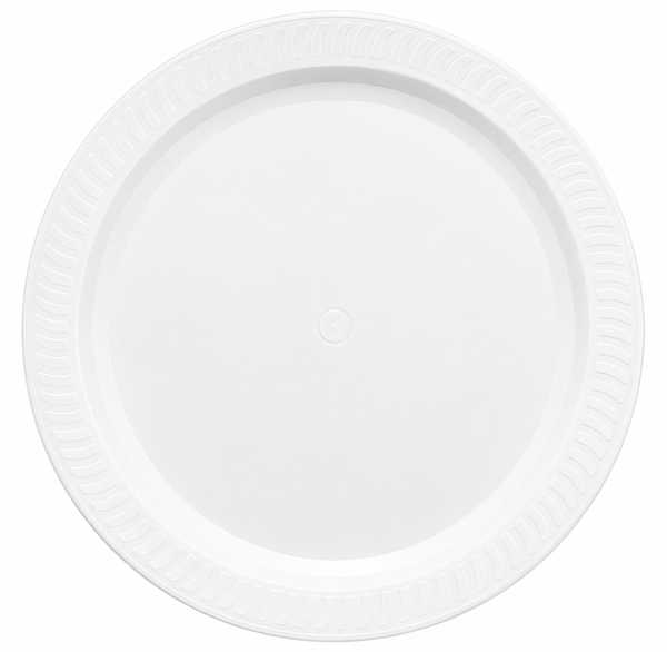 Fancy Side Plate 10's (White)