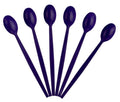 6Pc Soda Spoon Set (Purple)