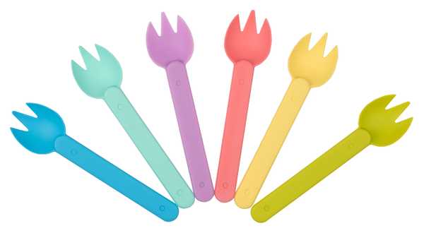 Robust 6Pc Spork Set