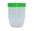 6Pk "Yum Yum" Bowl + Lid (Tropical Green)
