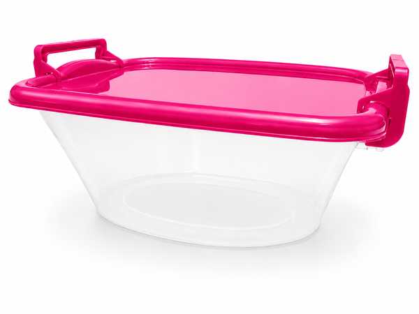 15L Bella Bowl + Lid (Cerise)