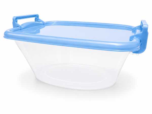 15L Bella Bowl + Lid (Delicate Blue)