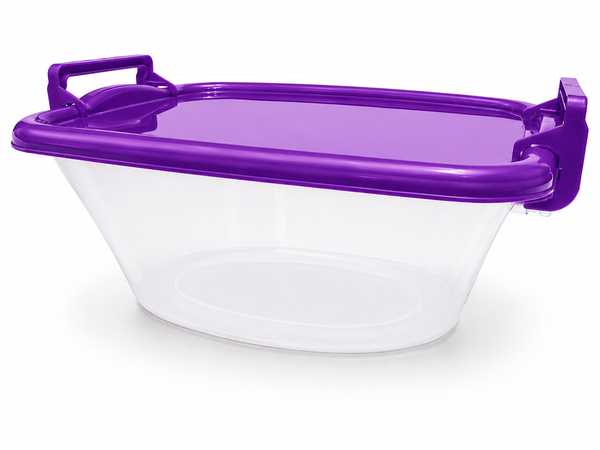 15L Bella Bowl + Lid (Purple)