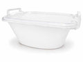 15L Bella Bowl + Lid (White)