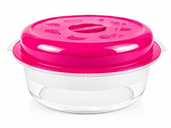 12.5L Bella Bowl + Lid (Cerise)