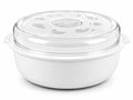 12.5L Bella Bowl + Lid (White)