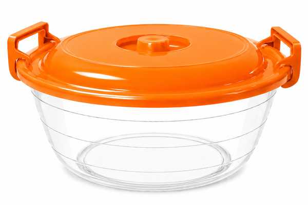 40L Bella Bowl + Lid (Orange)