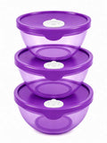 FreshFlow Set [500ml+1L+1.5L] (Transluscent Purple)