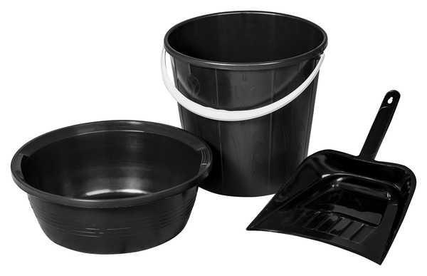 Tidy Value Pack (26cm,9L,Dust) (Black)