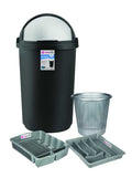 50L Liftbin Combo 4pc (Dustpan,Cutlery,DishDrain)