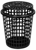 Lucky Slotted Linen Bin (Black)