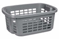 Rectangular Slotted Basket (Silver)