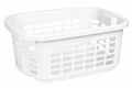 Rectangular Slotted Basket (White)