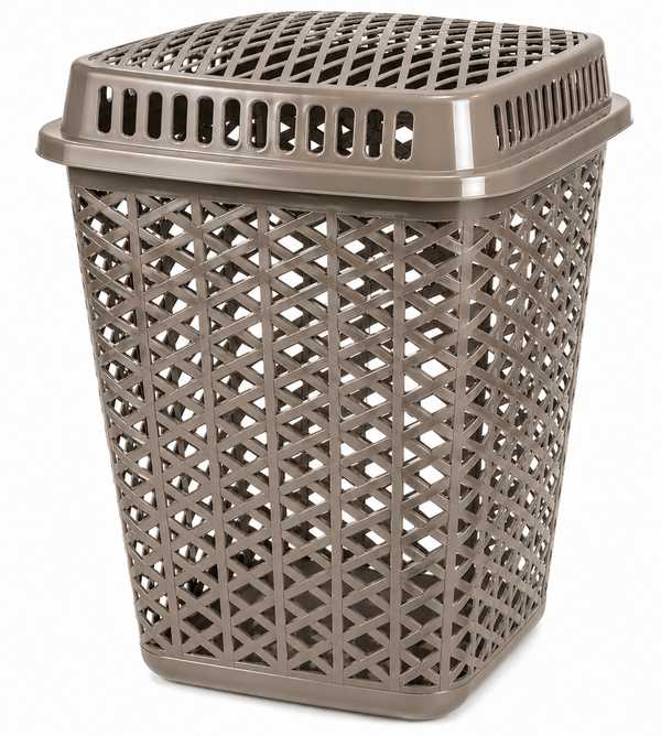EcoWeave Linen Bin (Taupe)