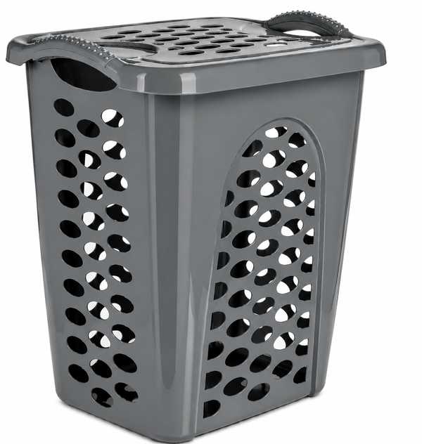 Lucky Laundry Bin (Grey)
