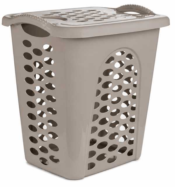 Lucky Laundry Bin (Taupe)
