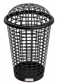Domed Linen Bin (Black)