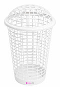 Domed Linen Bin (White)