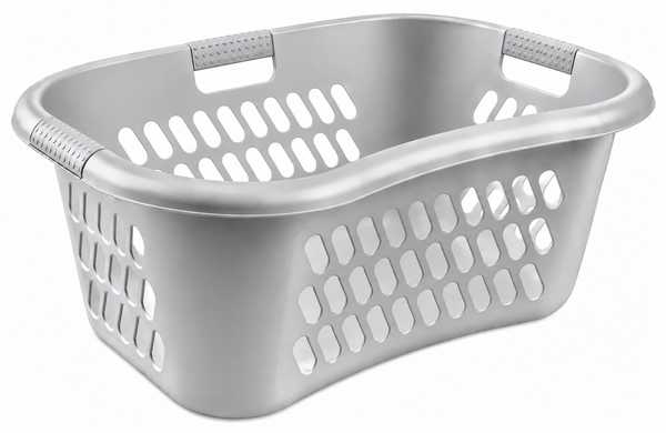 Hipster Laundry Basket (Silver)