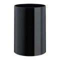 Italia Round Waste Bin (Black)