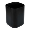 Italia Square Waste Bin (Black)