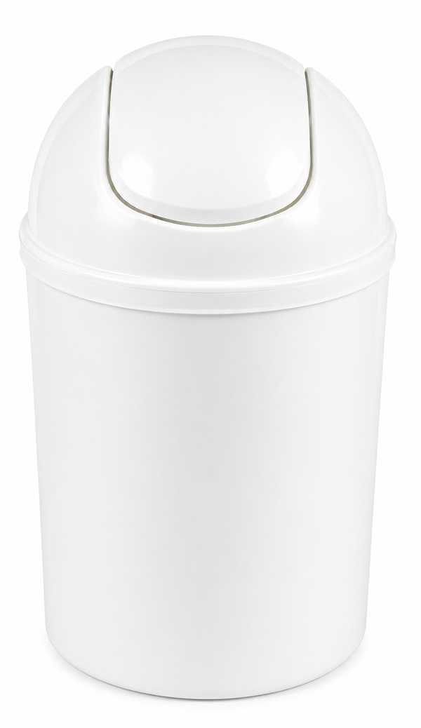 5L Swing Bin (White)
