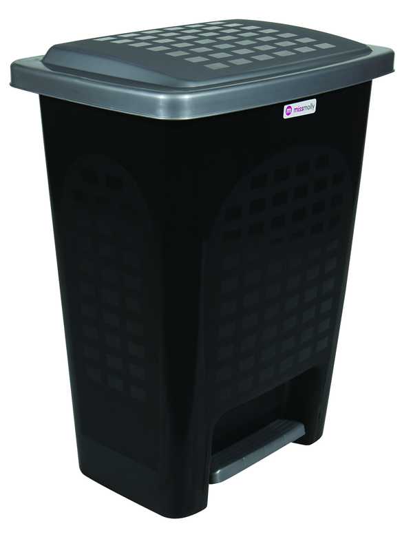 32L Pedal Bin (Bl | Silver)