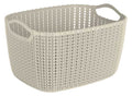 12L Weave Basket (Cream)