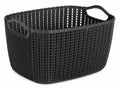 12L Weave Basket (Silver)