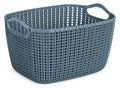 12L Weave Basket (Smoky Blue)