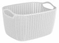 12L Weave Basket (White)