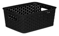 5L Woven Basket (Black)