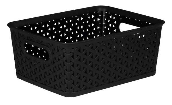 5L Woven Basket (Black)