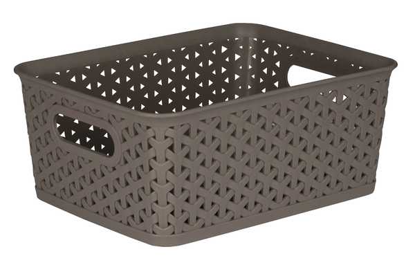 5L Woven Basket (Taupe)