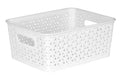 5L Woven Basket (White)