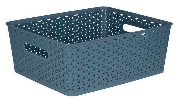 15L Woven Basket (Denim)