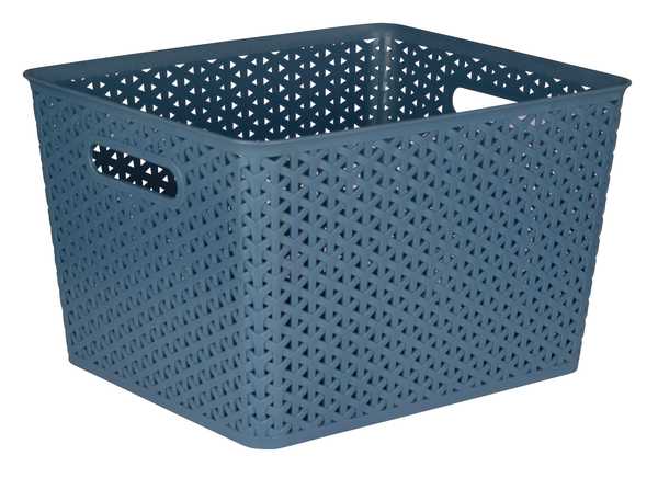 25L Woven Basket (Denim)