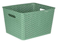 25L Woven Basket (Olive)