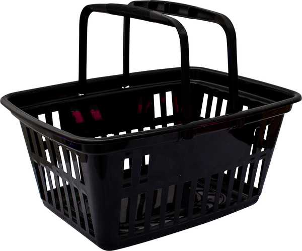 Shopping Basket Med (Black)